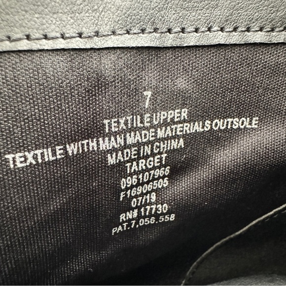 A NEW DAY Valerie Bootie 7 Leopard Microsuede Ankle Side Zip Block Heel Casual - Picture 4 of 13